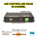 12 Channel DIY-USB Matrix RGB LED Controller Cigar Progammable